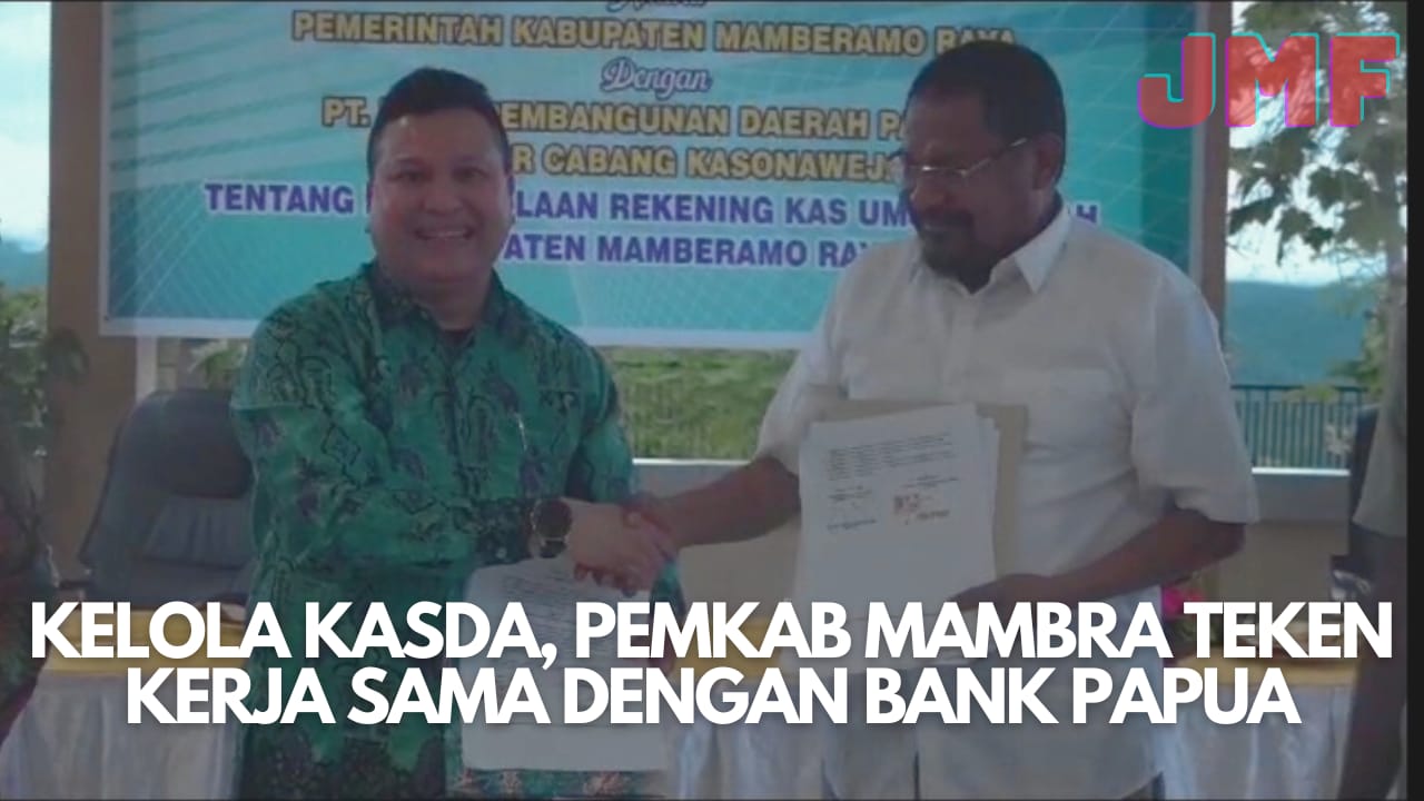 Kelola Kasda, Pemkab Mambra Teken Kerja Sama Dengan Bank Papua