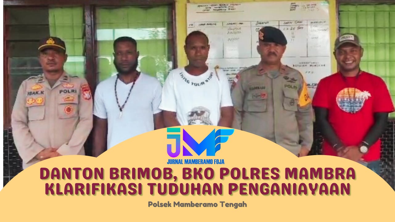 Danton Brimob BKO Polres Mambra Klarifikasi Tuduhan Penganiyaan Warga Sipil