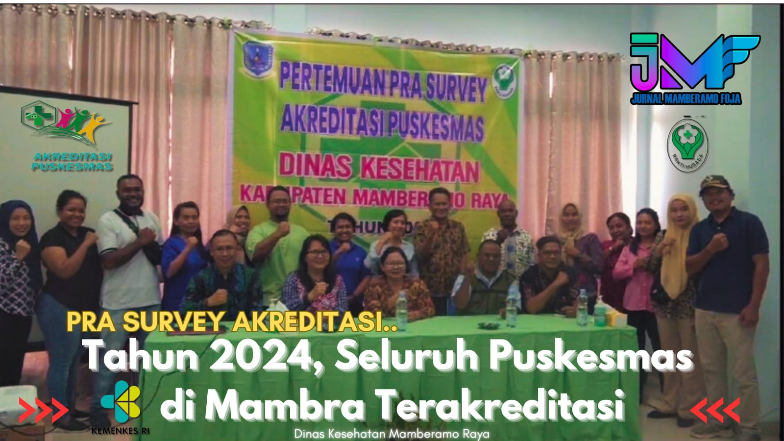 Tahun 2024, Seluruh Puskesmas di Mamberamo Raya Terakreditasi