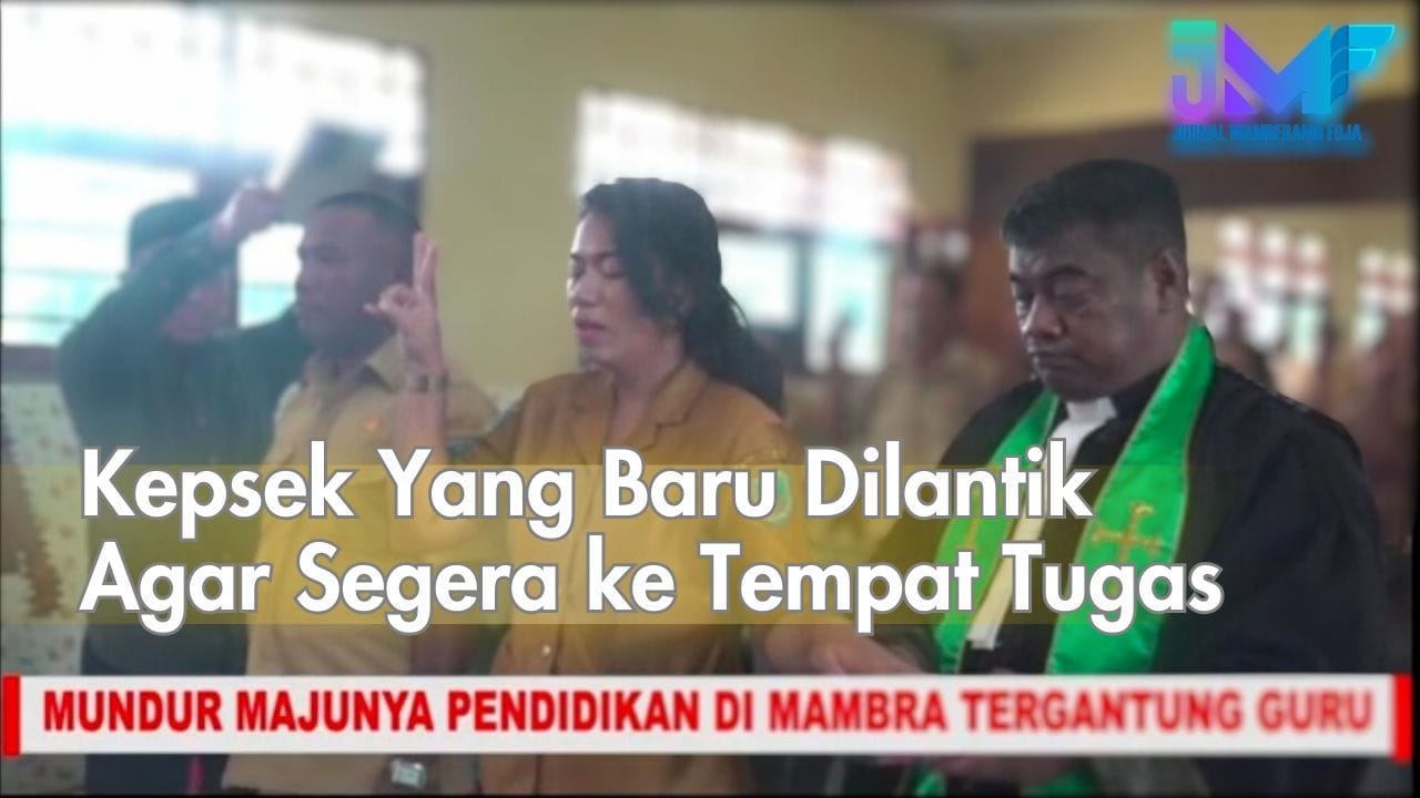 Mundur Majunya Pendidikan di Mamberamo Raya Tergantung Dari Bapa Ibu Guru