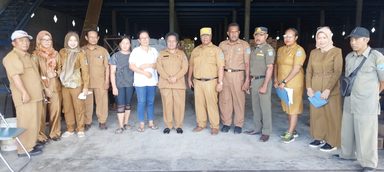 TPID Kabupaten Jayapura Sidak Pasar dan Distributor, Untuk Kendalikan Inflasi di Triwulan II, 