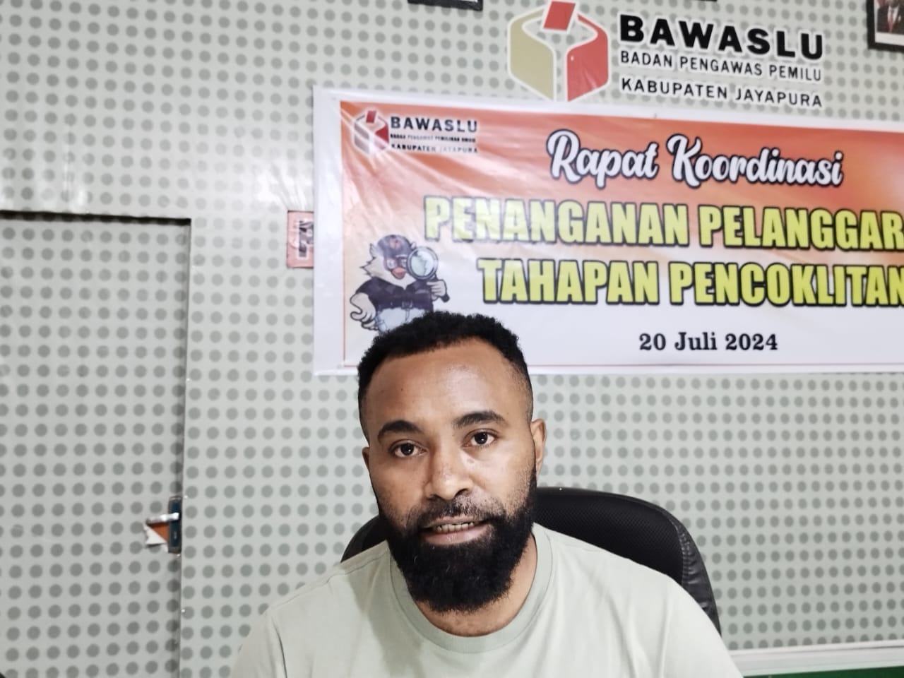 Akhir Masa Coklit, Bawaslu Kabupaten Jayapura Temukan 51 Dugaan Pelanggaran