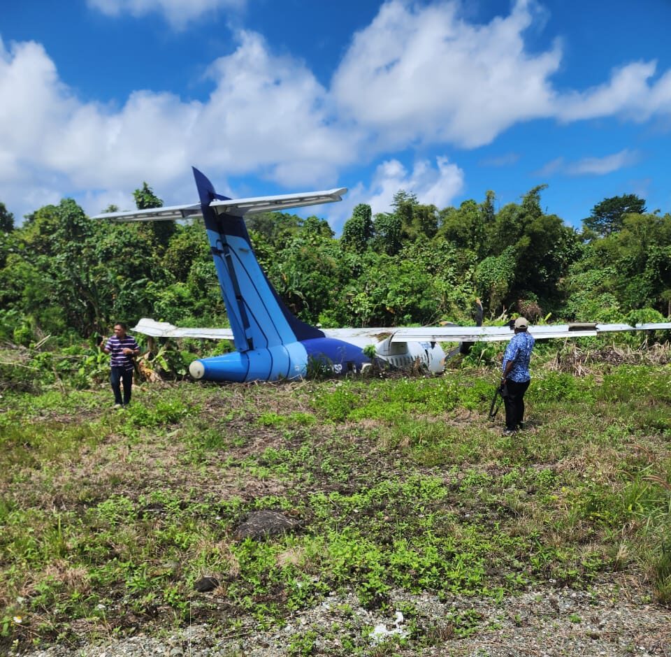 Direktur SSQ Trigana Air Mengaku Sangat Bersyukur 42 Penumpang Selamat, Sekalipun Pesawat Rusak Berat