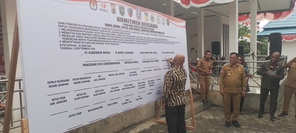 Izak Hikoyabi Harap Penyelenggara Pemilu Berintegritas Agar Tercipta Pilkada Damai