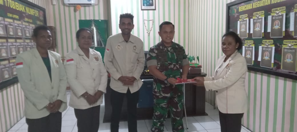 Pelita Prabu dan Kodim 1708 Biak Numfor Sinergi Dukung Program Makan Siang Bergizi